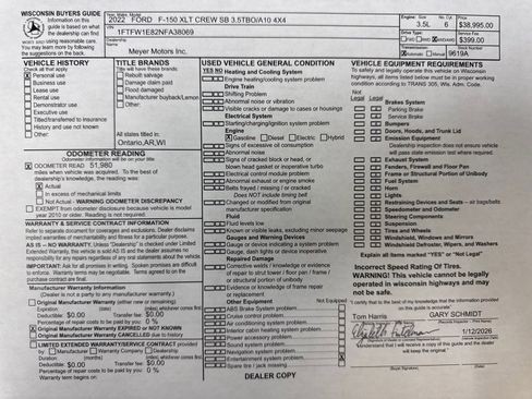 Used 2022 Ford F150 XLT w/ Equipment Group 301A Mid image 30