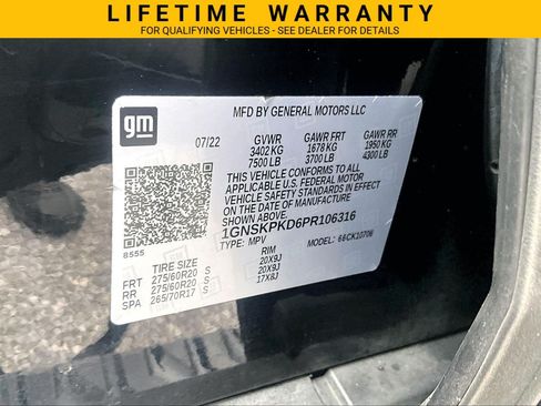 Used 2023 Chevrolet Tahoe Z71 w/ Luxury Package AWD/4WD image 36