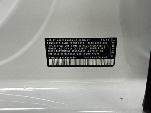 New 2026 Volkswagen GTI SE FWD image 28