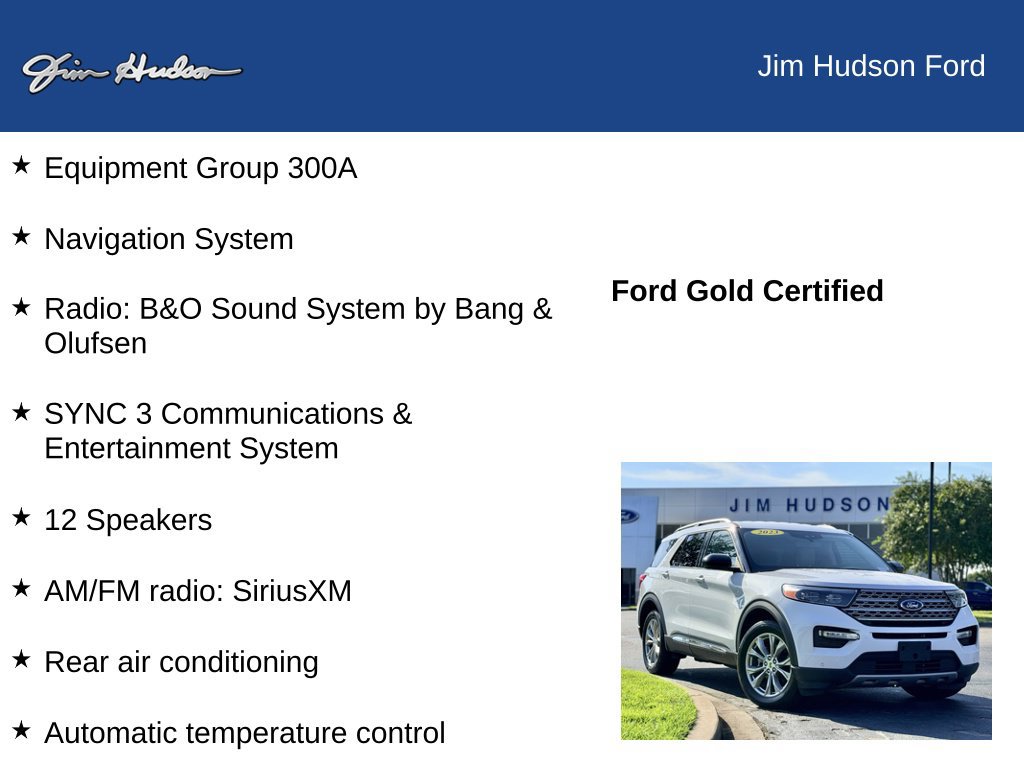 Certified 2023 Ford Explorer Limited AWD/4WD image 12