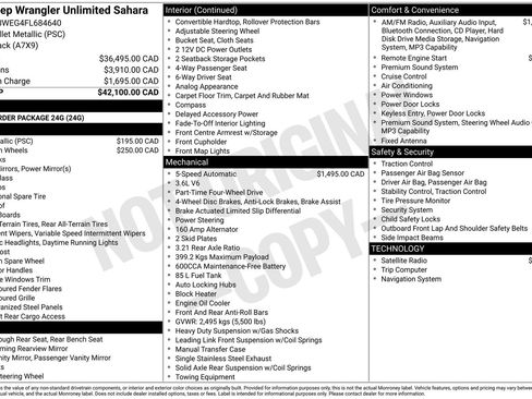 Used 2015 Jeep Wrangler Unlimited Sahara image 26