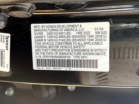 Used 2024 Honda Passport EX-L image 20