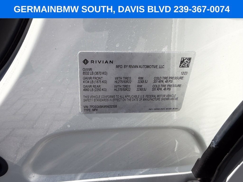 Used 2024 Rivian R1S Adventure Quad AWD/4WD image 18
