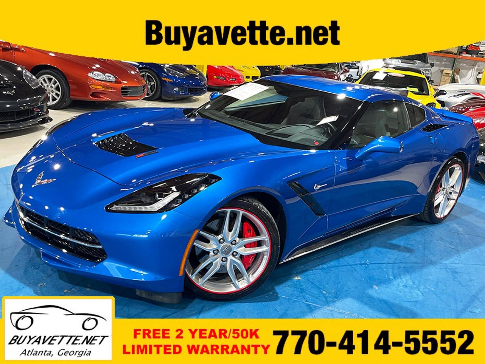 Used 2015 Chevrolet Corvette Stingray Coupe w/ 2LT Preferred Equipment Group RWD image 1