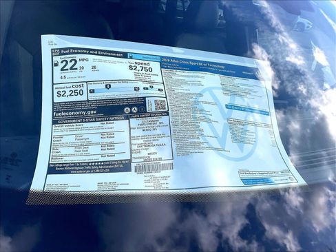 New 2026 Volkswagen Atlas Cross Sport SE image 18