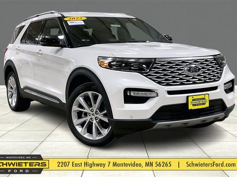 Certified 2022 Ford Explorer Platinum w/ Equipment Group 601A image 1