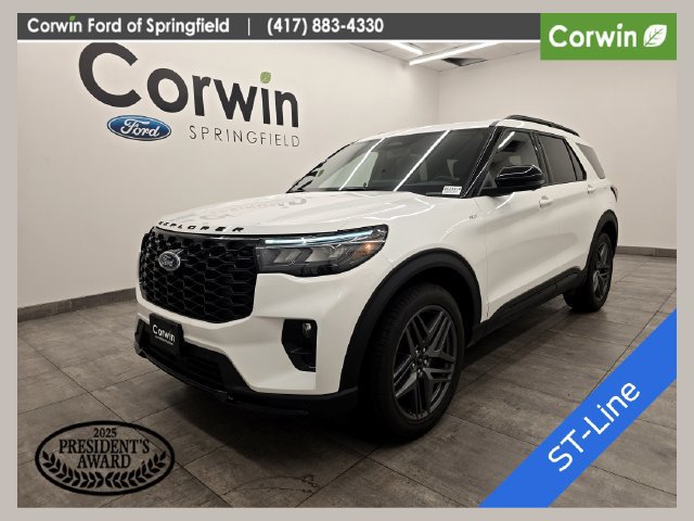 New 2026 Ford Explorer ST-Line w/ ST-Line Street Pack AWD/4WD 360° Tour