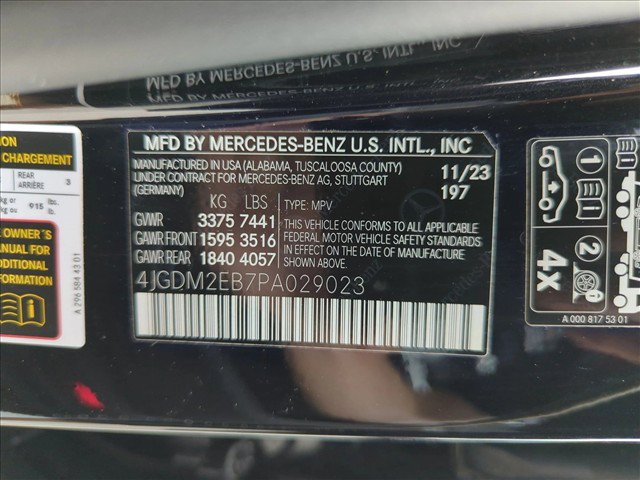 Certified 2023 Mercedes-Benz EQS 450+ 4MATIC SUV image 24