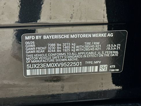 New 2027 BMW X7 xDrive40i w/ Executive Package AWD/4WD image 48