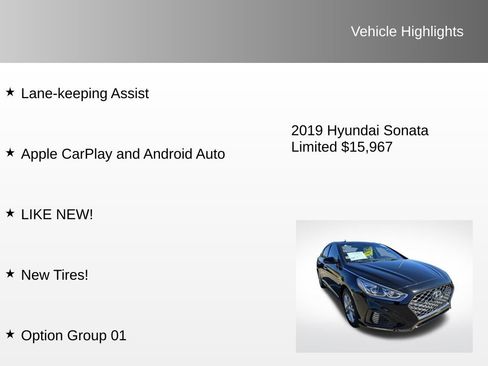 Used 2019 Hyundai Sonata Limited image 8