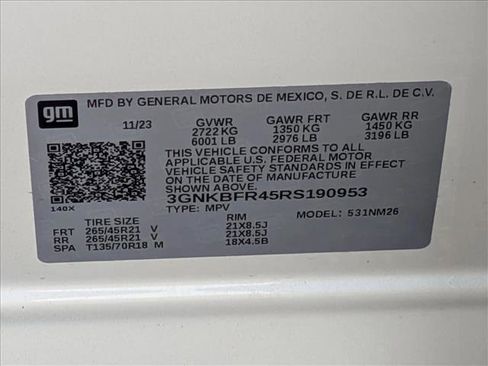 Used 2024 Chevrolet Blazer Premier w/ Driver Confidence II Package image 24