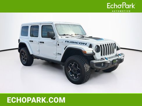 Used 2023 Jeep Wrangler Unlimited Rubicon 4xe w/ Cold Weather Group AWD/4WD image 1