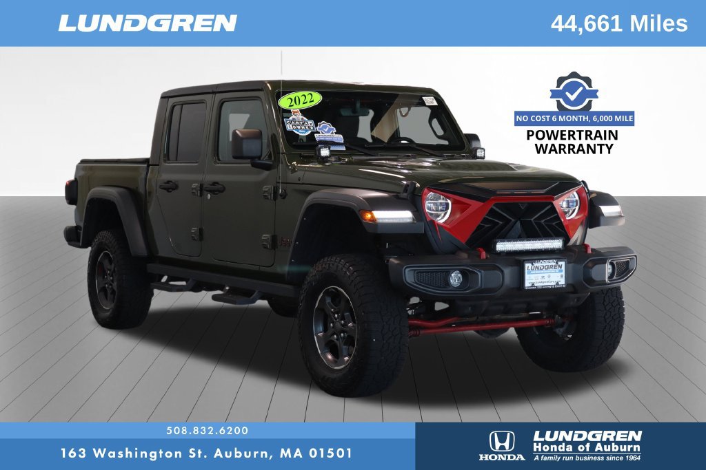 Used 2022 Jeep Gladiator Rubicon w/ LED Lighting Group AWD/4WD image 1