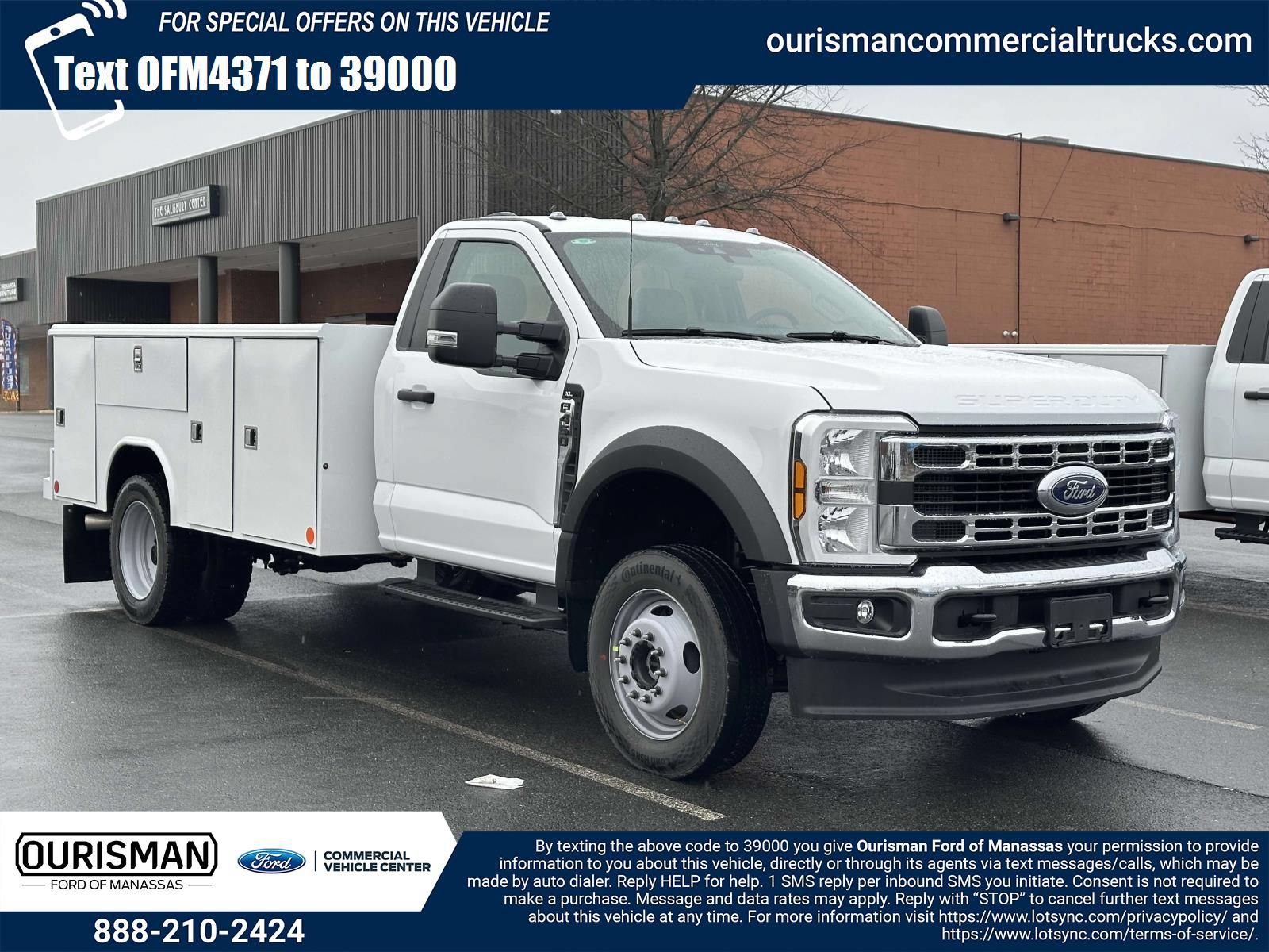 New 2024 Ford F450 XL w/ Snow Plow Prep Package AWD/4WD image 1