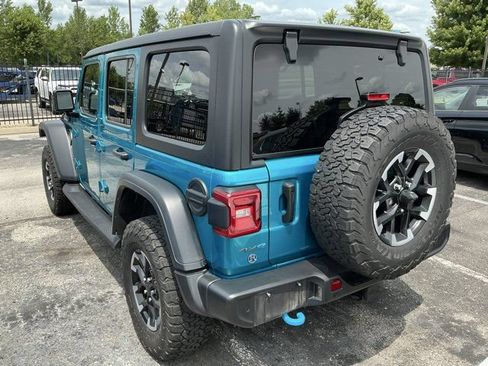 Used 2024 Jeep Wrangler Unlimited Rubicon 4xe w/ Technology Group AWD/4WD image 8