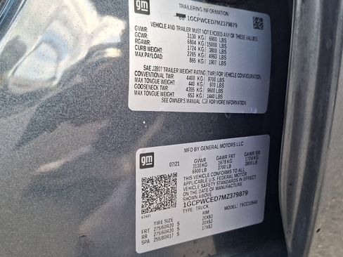 Used 2021 Chevrolet Silverado 1500 LT w/ Bed Protection Package image 28