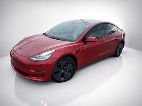 Used 2021 Tesla Model 3 Long Range AWD/4WD image 2