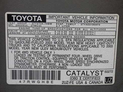Used 2003 Toyota Sequoia Limited RWD image 19