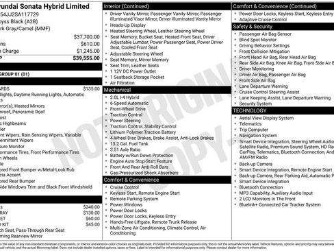 Used 2025 Hyundai Sonata Limited FWD image 34