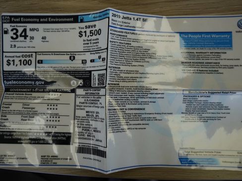 Used 2019 Volkswagen Jetta SE w/ Cold Weather Package image 86