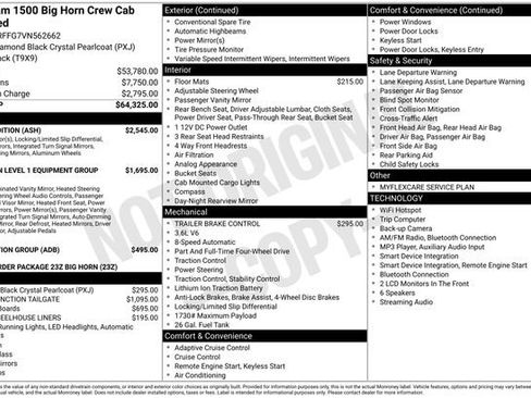 New 2027 RAM 1500 Big Horn w/ Night Edition AWD/4WD image 27