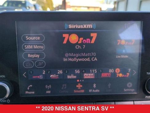 Certified 2020 Nissan Sentra SV image 25