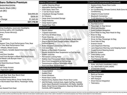 Used 2024 Subaru Solterra Premium image 4