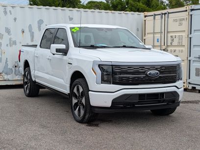 Certified 2023 Ford F150 Lightning Platinum