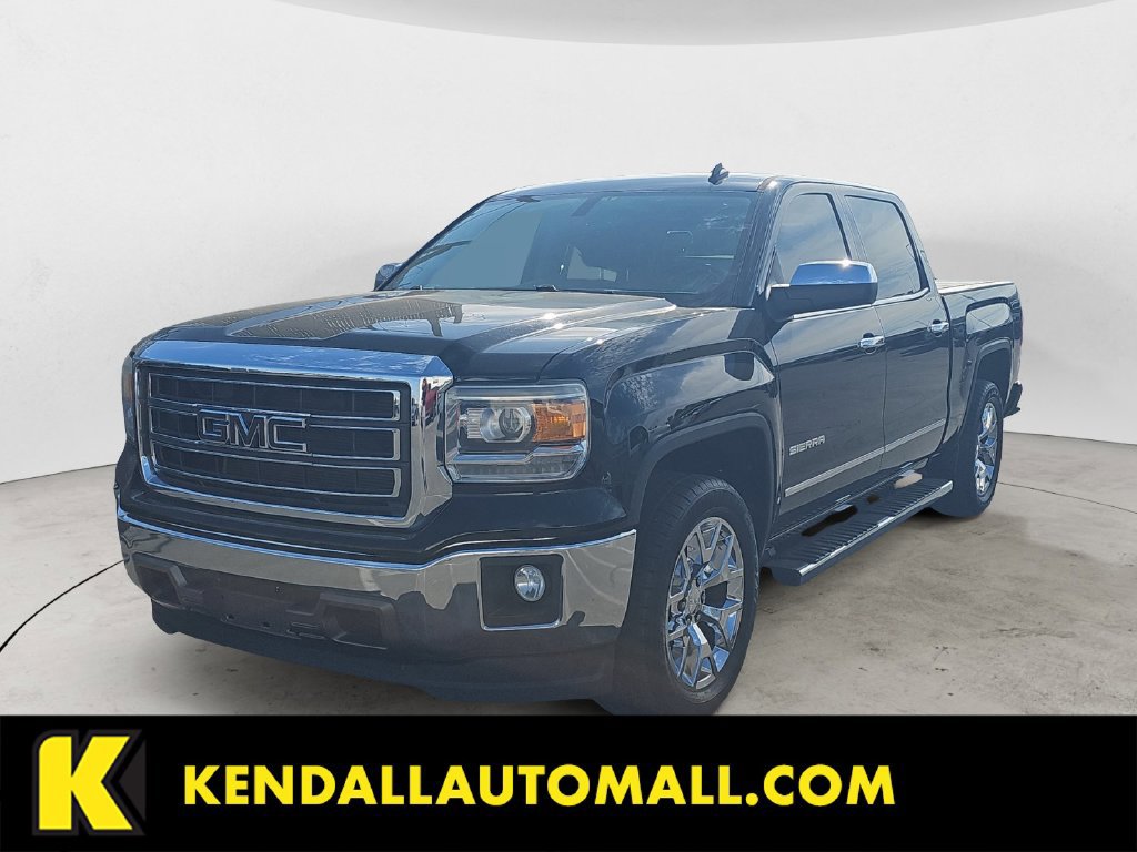 Used 2014 GMC Sierra 1500 SLT w/ SLT Crew Cab Value Package RWD image 1