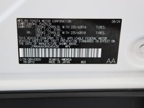 Certified 2024 Toyota bZ4X XLE w/ Weather Package image 43