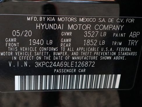 Used 2020 Hyundai Accent SEL image 48