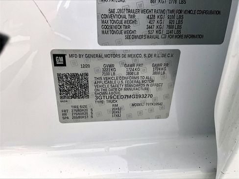 Used 2021 GMC Sierra 1500 Elevation image 35