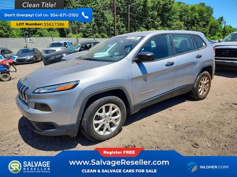 Used 2017 Jeep Cherokee Sport AWD/4WD image 1