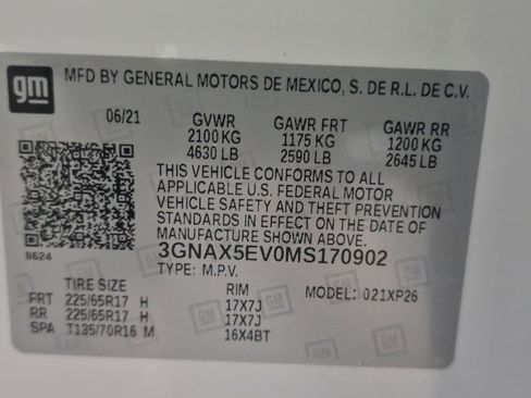 Certified 2021 Chevrolet Equinox LS image 11