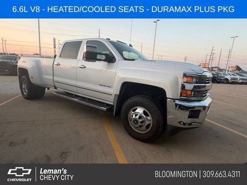 Used 2018 Chevrolet Silverado 3500 LTZ w/ Duramax Plus Package AWD/4WD image 1