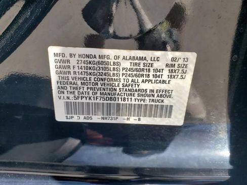 Used 2013 Honda Ridgeline Sport image 26