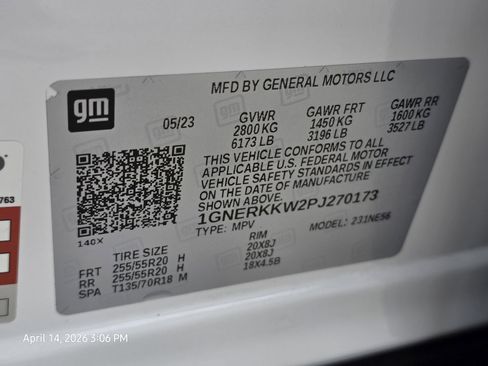 Used 2023 Chevrolet Traverse Premier w/ Redline Edition FWD image 34