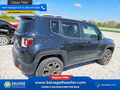Used 2017 Jeep Renegade Limited AWD/4WD image 4