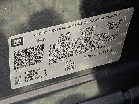 Used 2019 Chevrolet Equinox LT AWD/4WD image 26