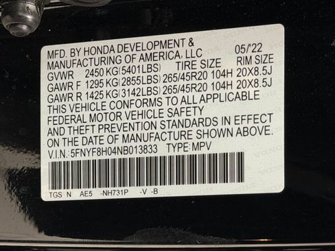 Used 2022 Honda Passport Elite image 25