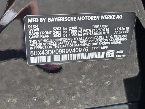 Used 2024 BMW X3 sDrive30i w/ M Sport Package RWD image 19