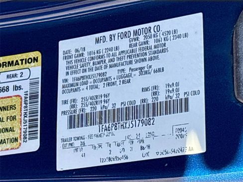 Used 2018 Ford Mustang Premium w/ Ecoboost Performance Package image 33