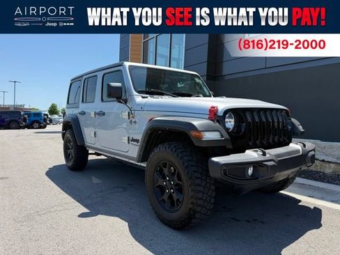 Used 2022 Jeep Wrangler Unlimited Sport AWD/4WD image 1