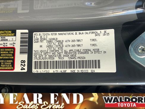 New 2025 Toyota Tacoma TRD Off-Road image 17