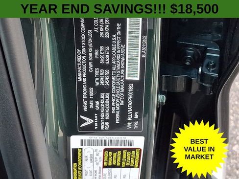 Used 2023 VinFast VF 8 Plus image 32