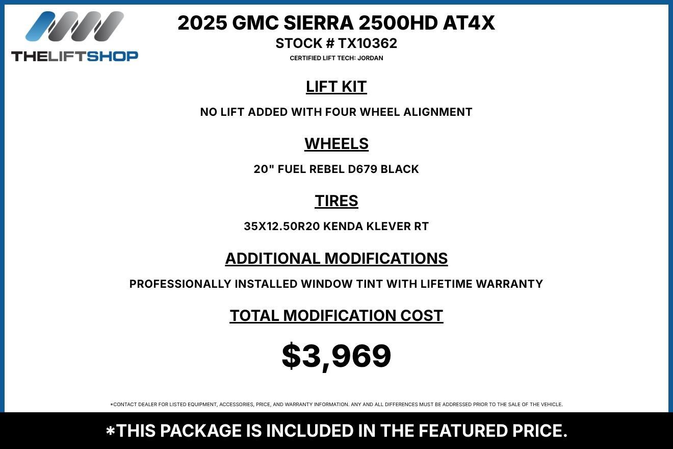 Used 2025 GMC Sierra 2500 AT4X w/ AT4X AEV Edition AWD/4WD image 3