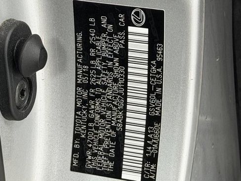 Used 2018 Lexus ES 350 w/ Navigation System Package image 28