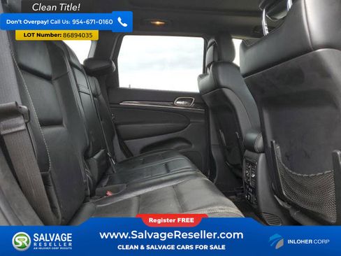 Used 2014 Jeep Grand Cherokee Overland w/ Advanced Technology Group AWD/4WD image 15