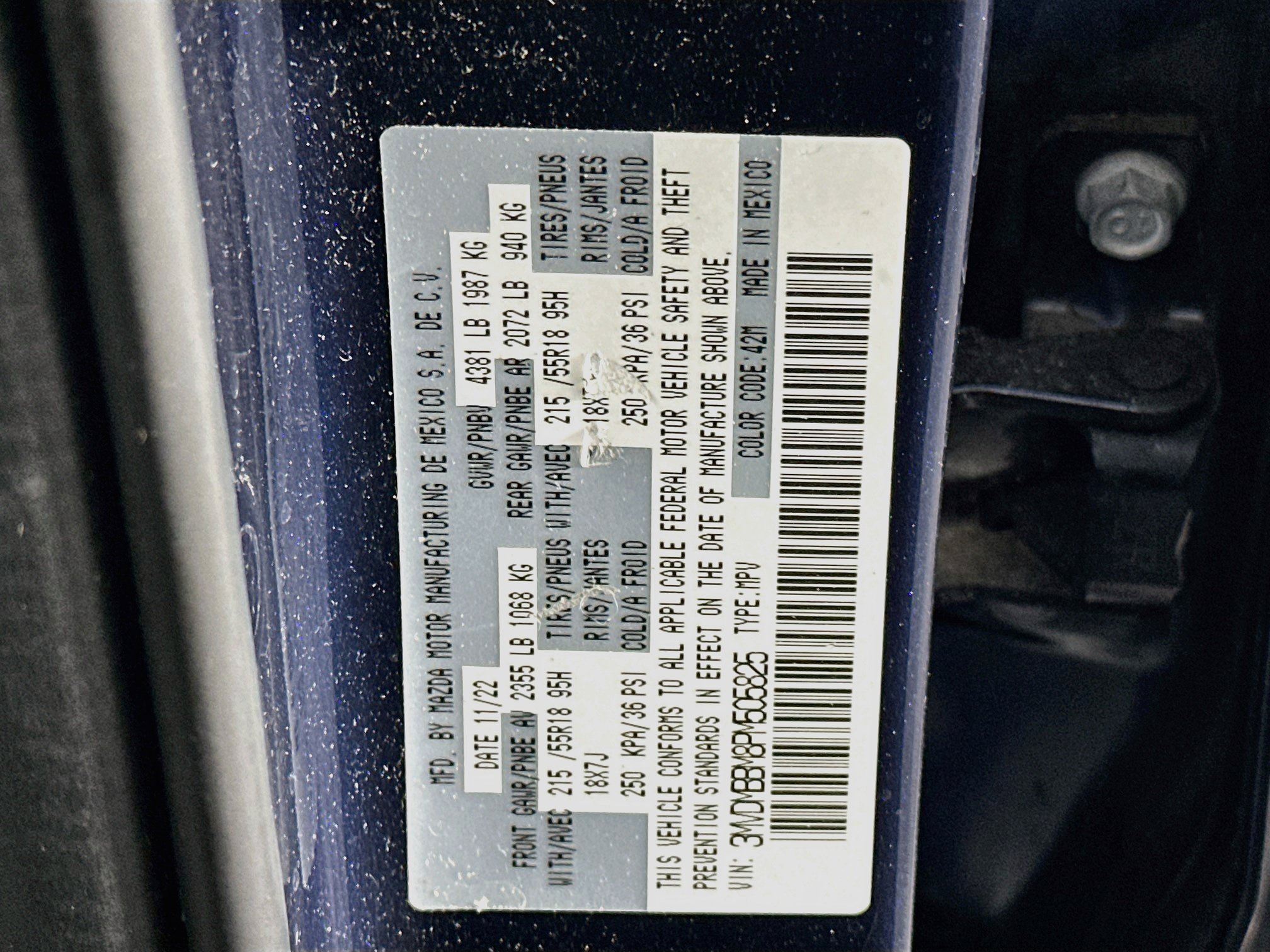Used 2023 MAZDA CX-30 AWD 2.5 S w/ Select Package image 12