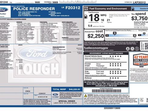 Used 2020 Ford F150 XL w/ Trailer Tow Package image 20